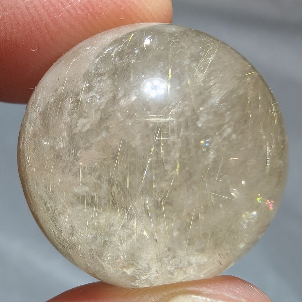 Golden Rutilated Quartz Mini Sphere